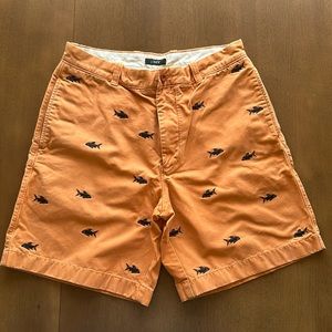 J. Crew classic mens chino shorts.